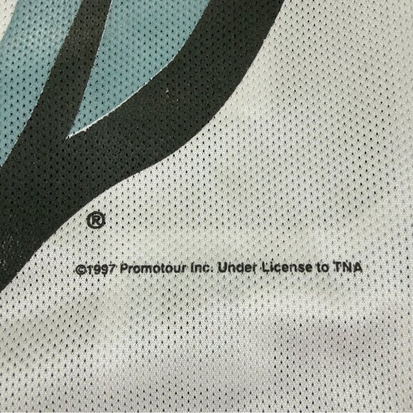 Vintage 90s Rolling Stones Logo Athletic Men's Sz Large Oversized Hockey Jersey - Picture 5 of 15